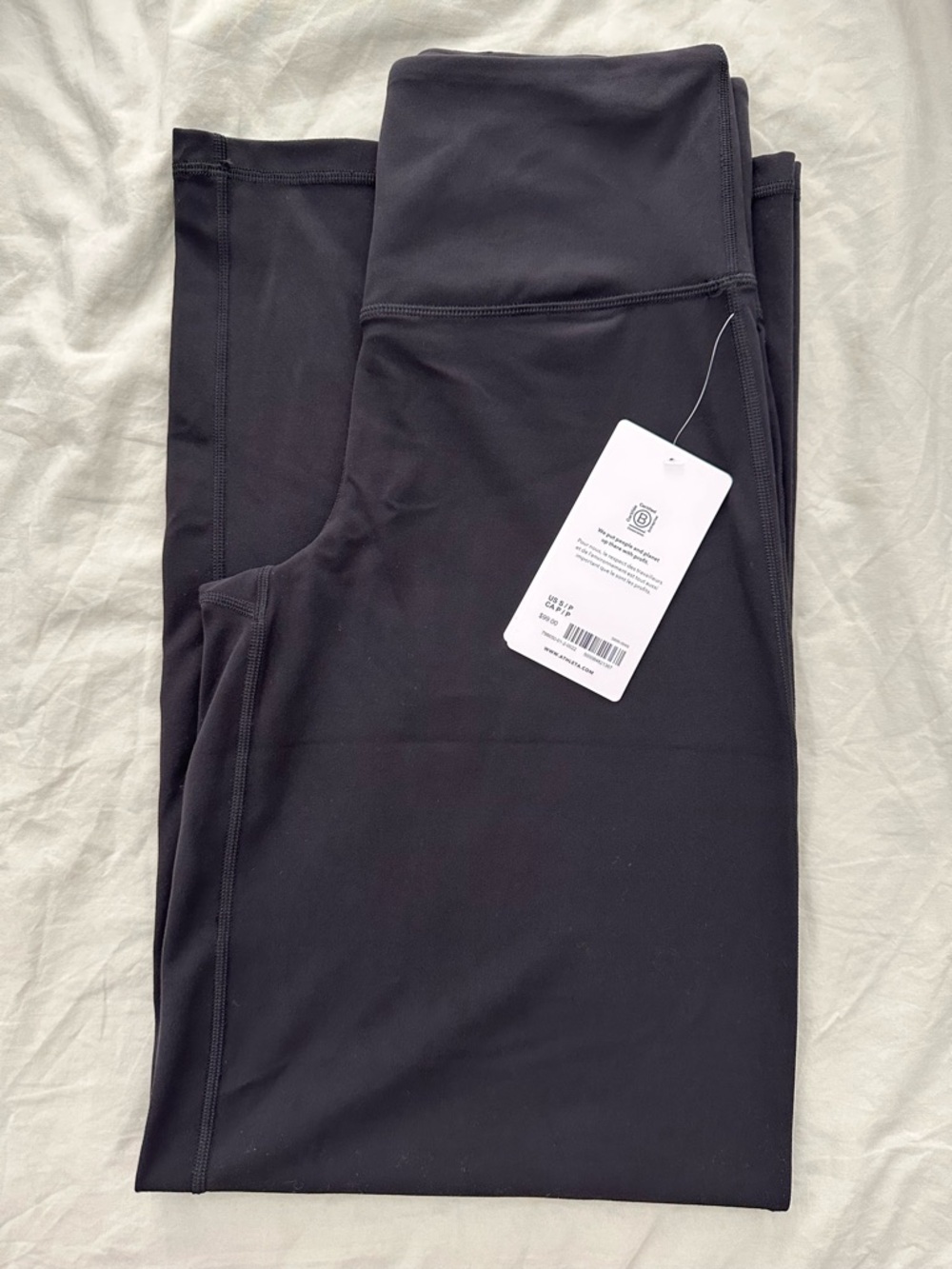 NWT Athleta Black Elation Wide Leg Pant